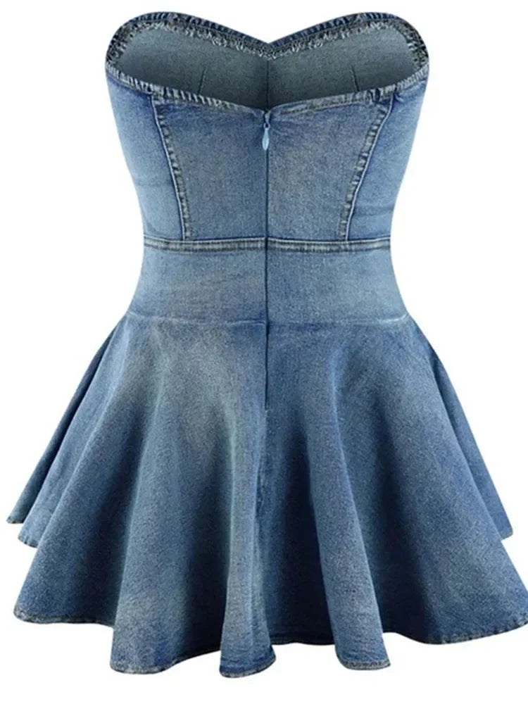 Freya™ - Denim-Kleid